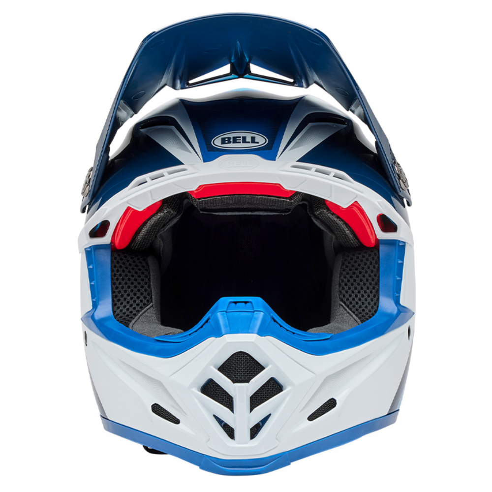 CASCO BELL MOTO-9S FLEX 2025 MERCHANT BLU ECE 06